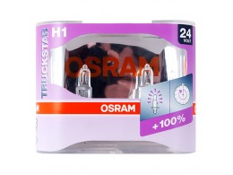 Комплект ламп Osram H1 24V 70W TRUCKSTAR+100% ( 2шт)